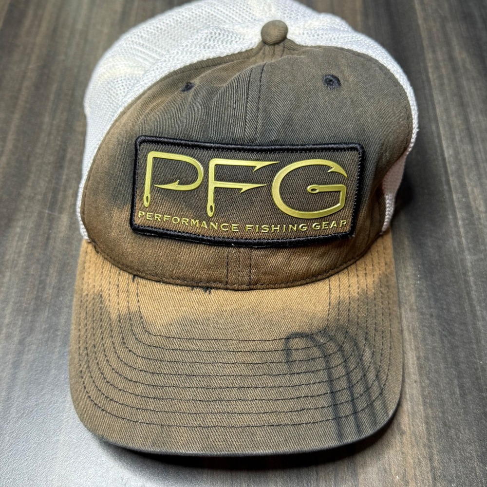 Columbia PFG Performance Fishing Gear Hat Flexfit Trucker‎ Cap
